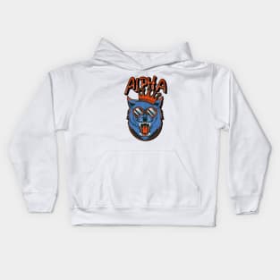 Alpha Wolf Kids Hoodie